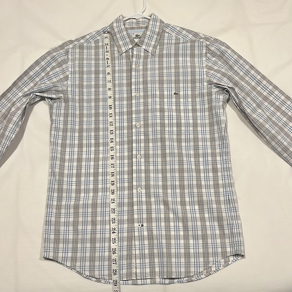 Lacoste Plaid Button Up - Picture 9 of 9